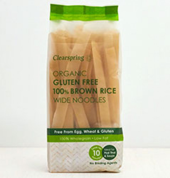 Thumbnail image for Gluten Free Noodles Wide 100% Brown Rice
