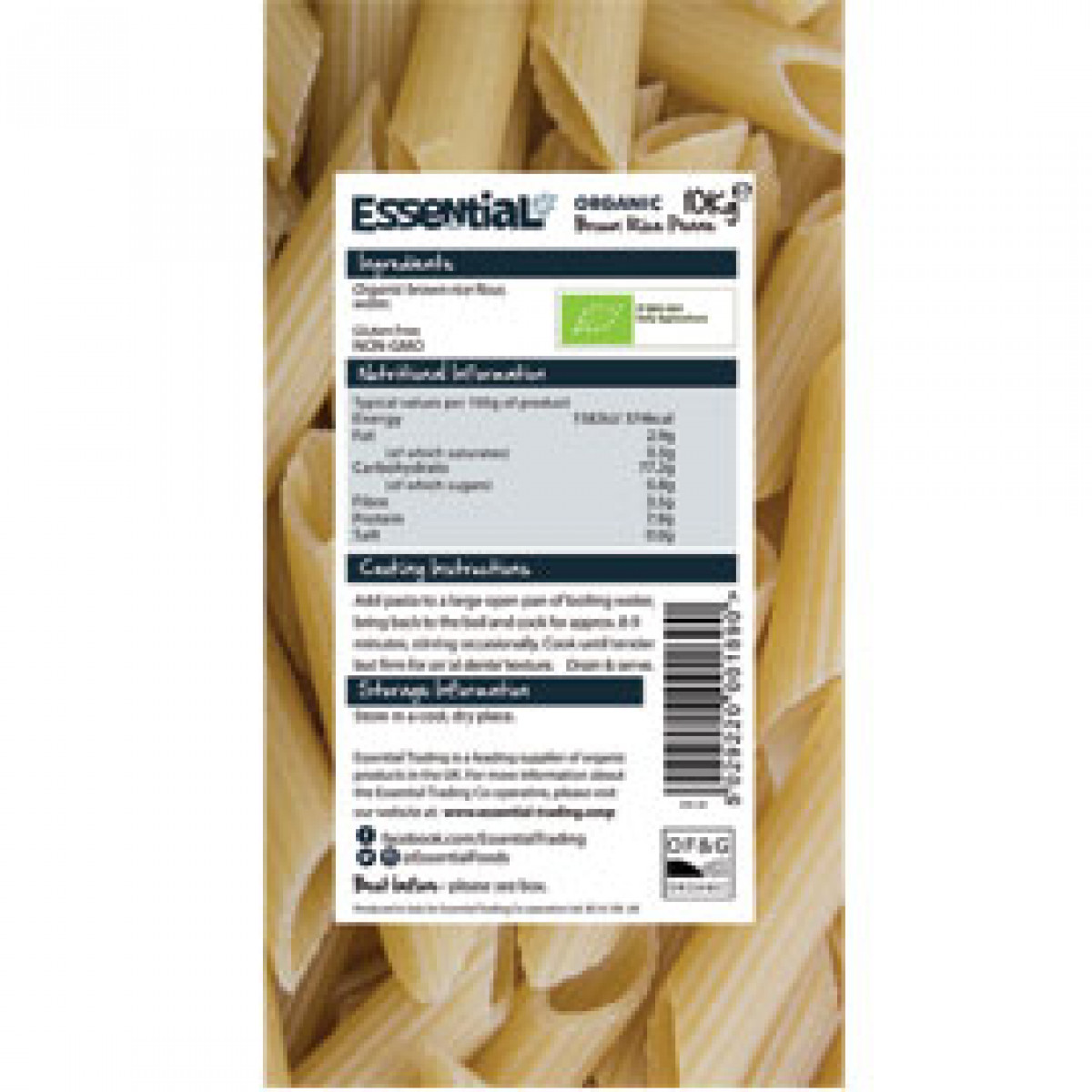 Product picture for Catering Pack - Brown Rice Penne - Plastic Free