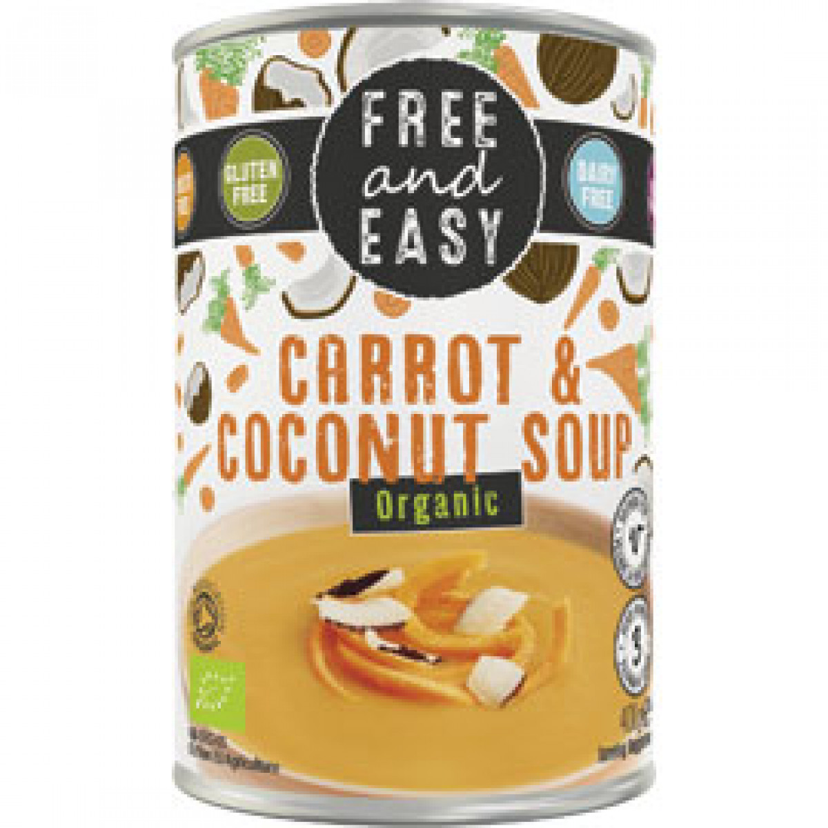 Product picture for Soup - Carrot & Coconut