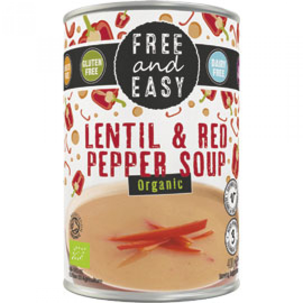 Product picture for Soup - Lentil & Red Pepper