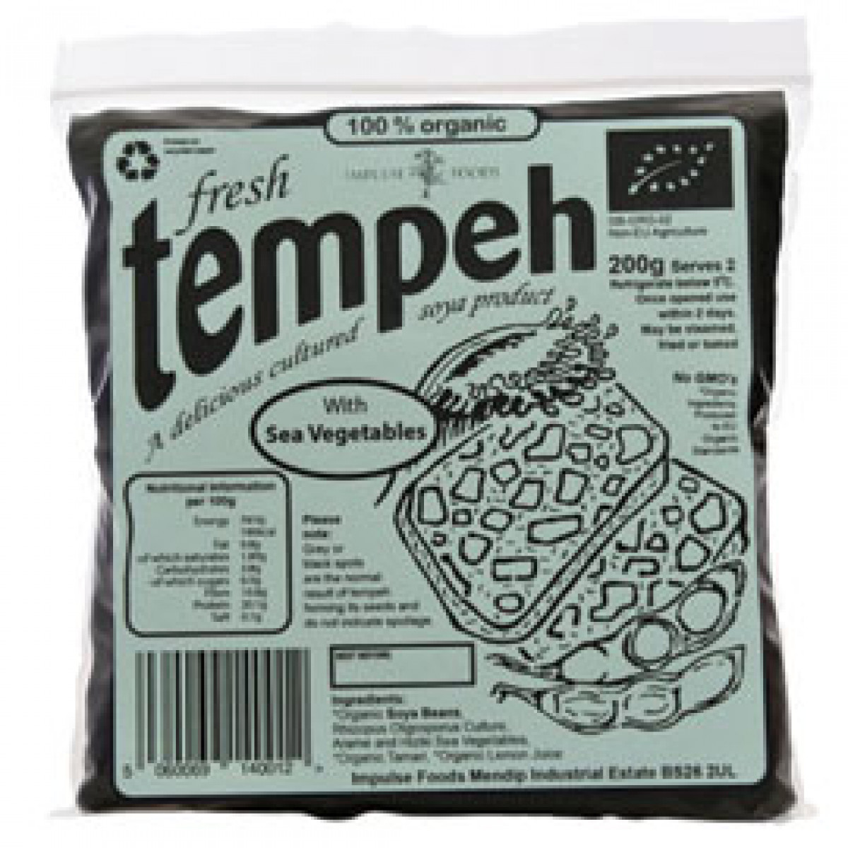 Product picture for Fresh Tempeh Sea Vegetables