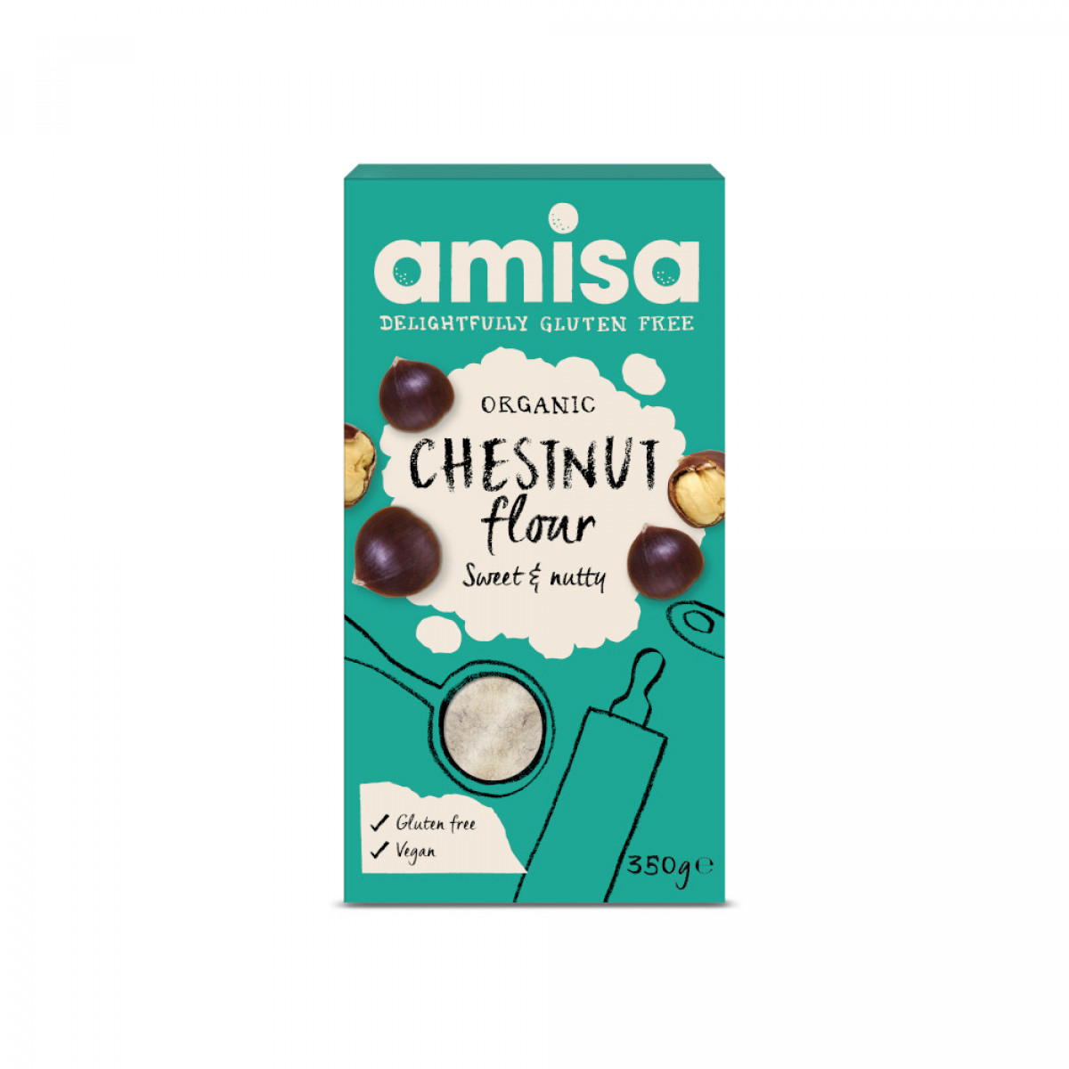 Product picture for Chestnut Flour (PROMO 0.15)