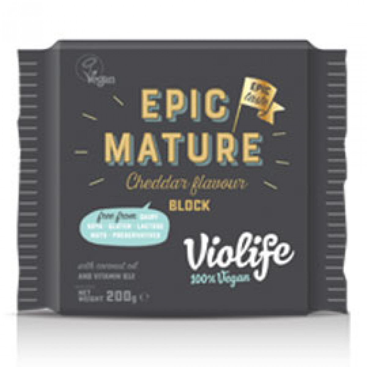 Product picture for Epic Mature Cheddar Flavour Block