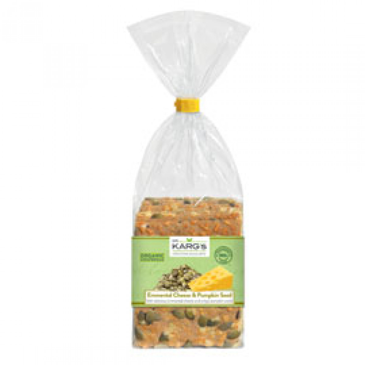 Product picture for Emmental Cheese/Pumpkin Seed Crispbread