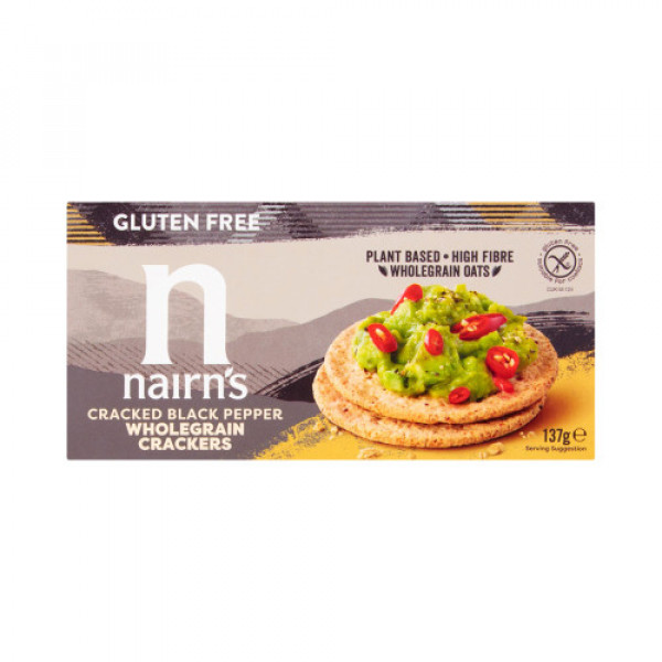 Thumbnail image for Gluten Free Wholegrain  Black Pepper Cracker