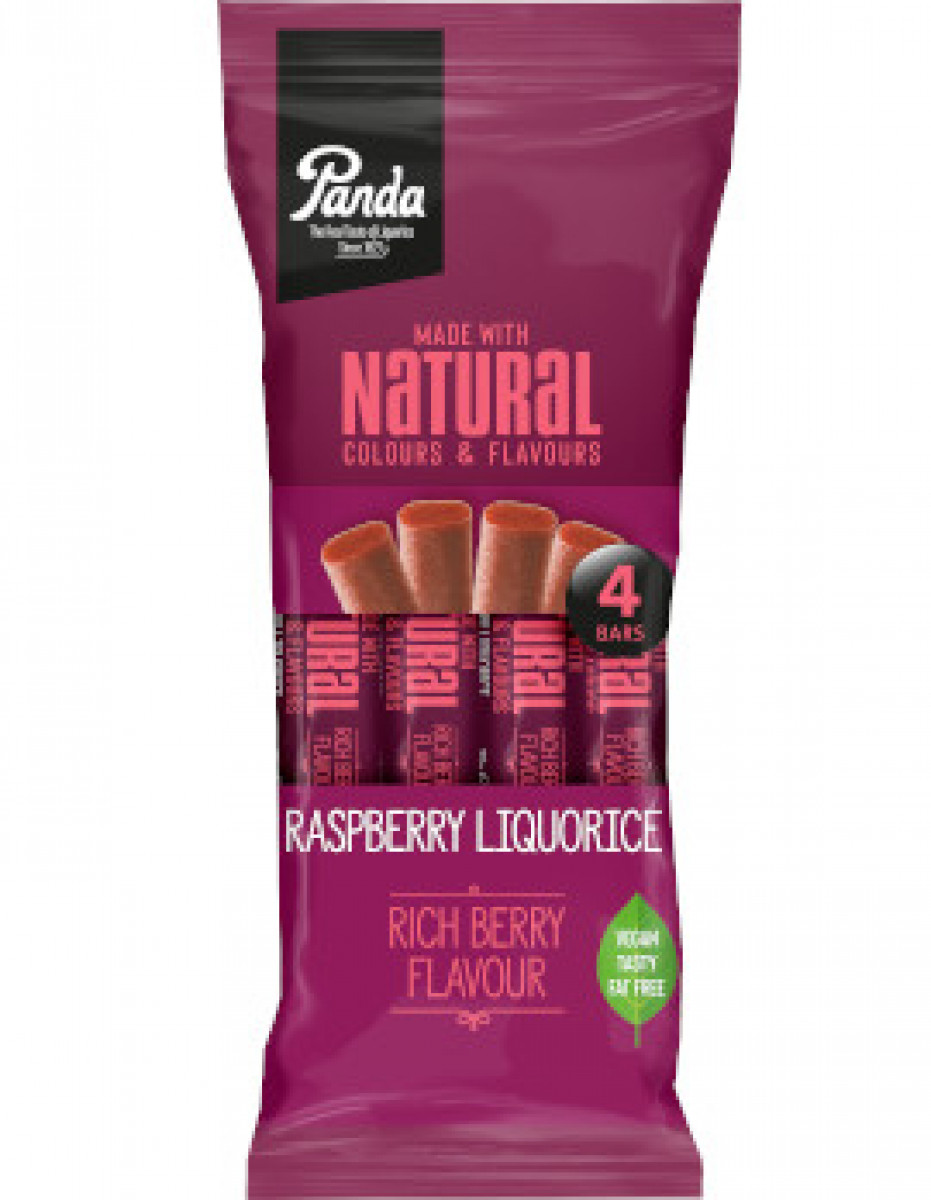 Product picture for Raspberry Liquorice 4 Bar Pack - Discounted