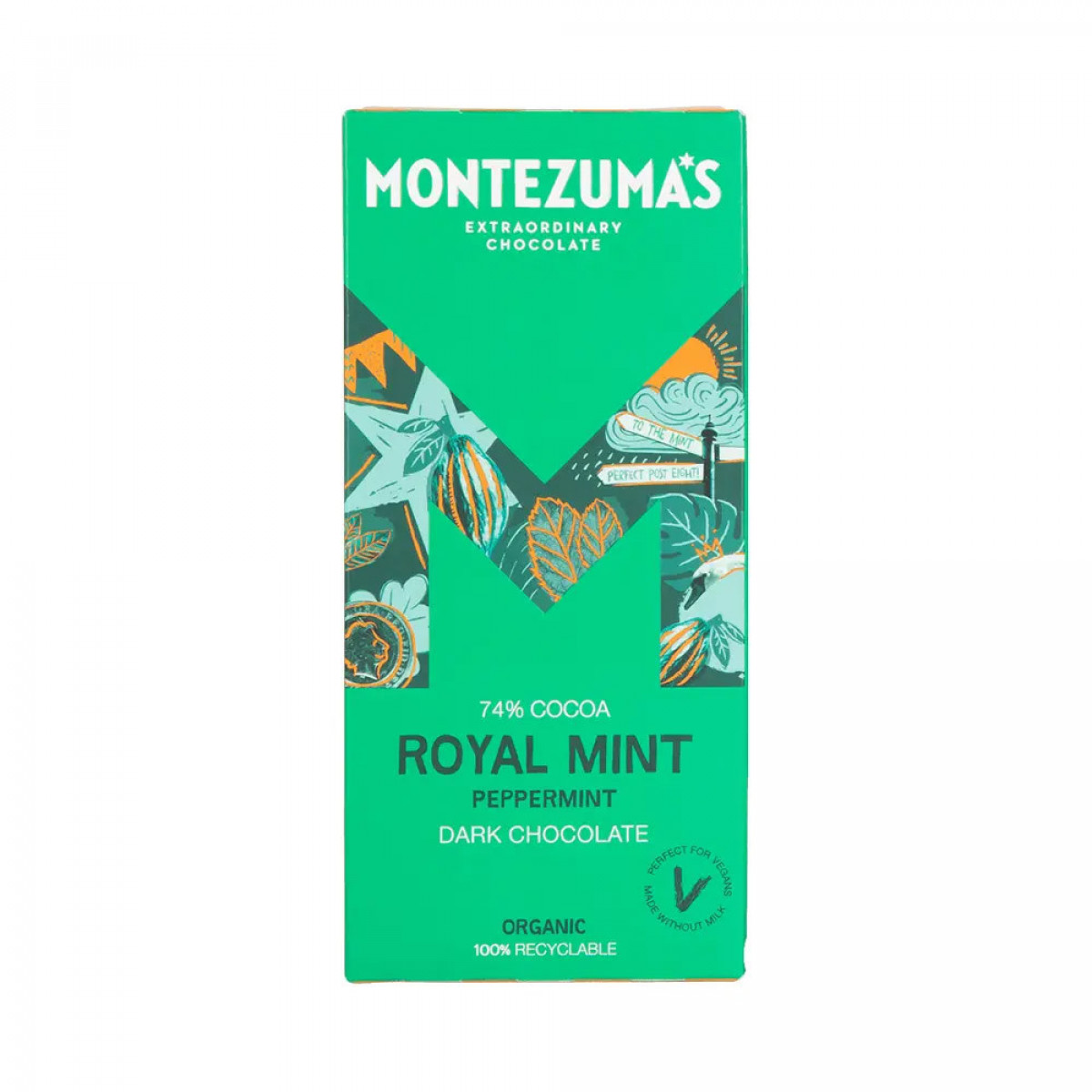 Product picture for Dark Chocolate Royal Mint 74% Cocoa&Peppermint (PROMO 0.15)