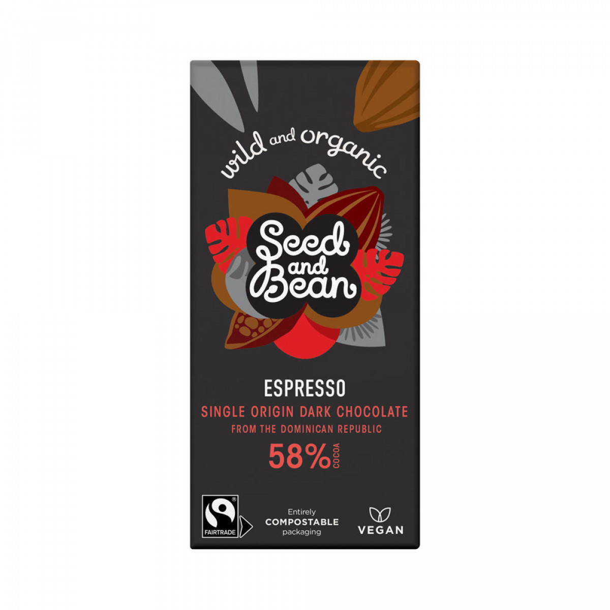Product picture for Fine 58% Dark Chocolate Espresso
