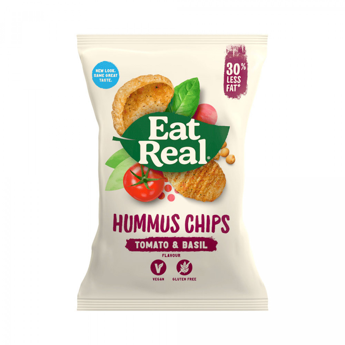 Product picture for Hummus Chips Tomato & Basil