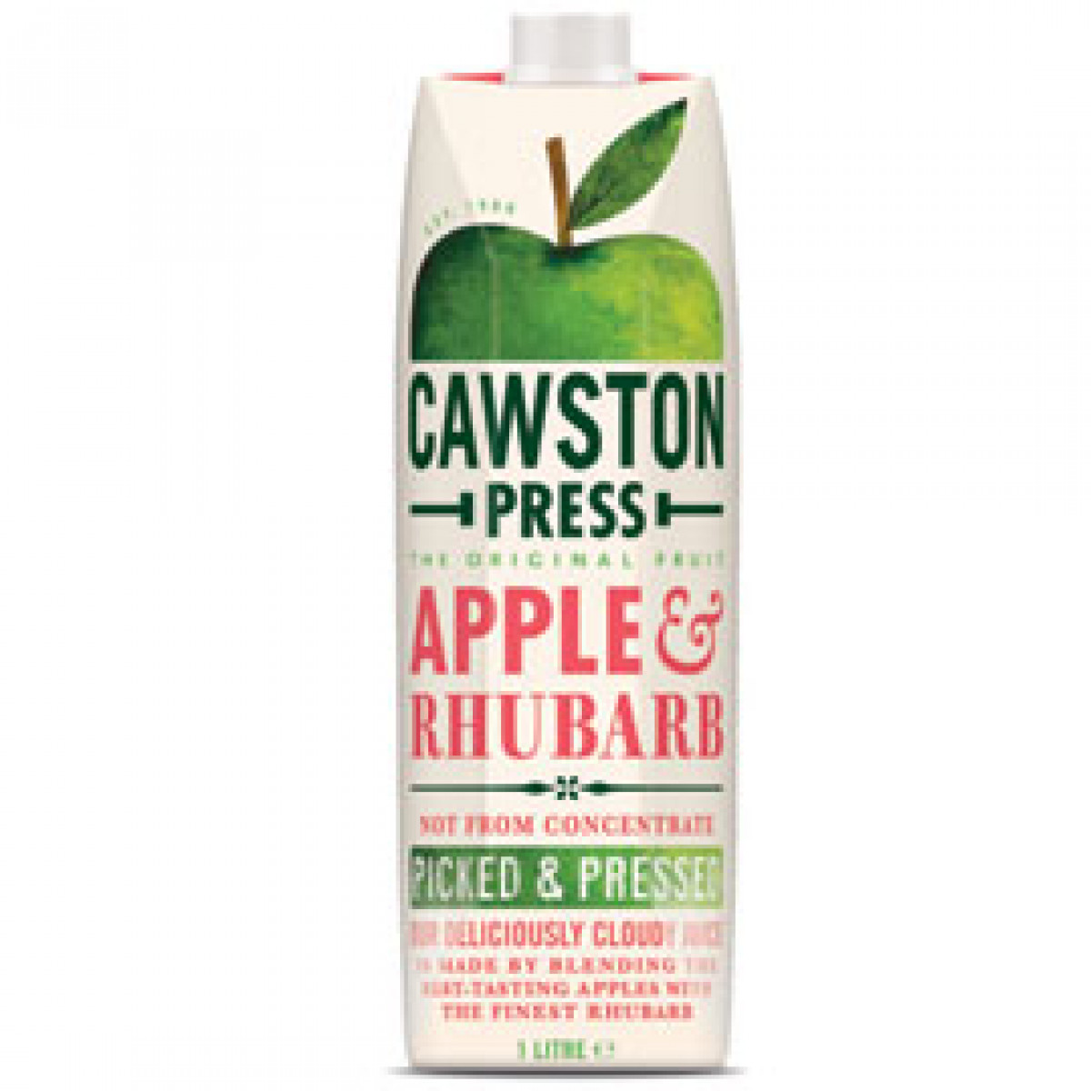 Product picture for Apple & Rhubarb Juice