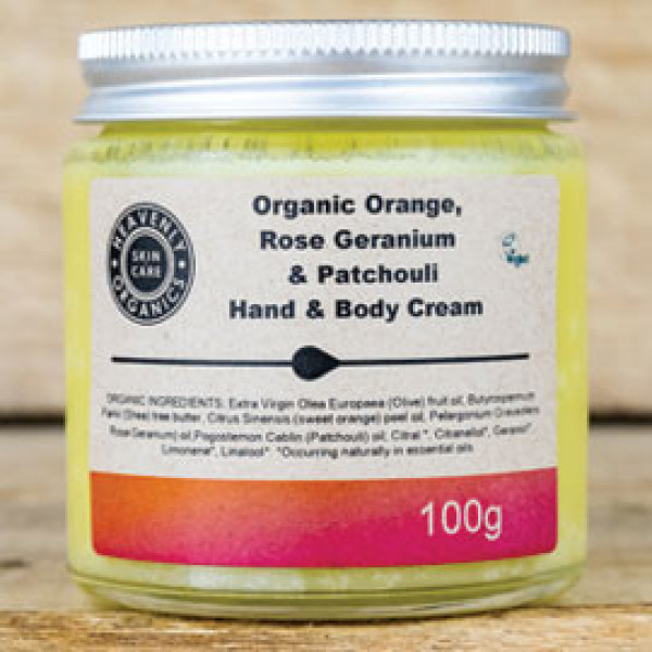 Thumbnail image for Orange Rose Geranium & Patchouli Hand & Body Cream