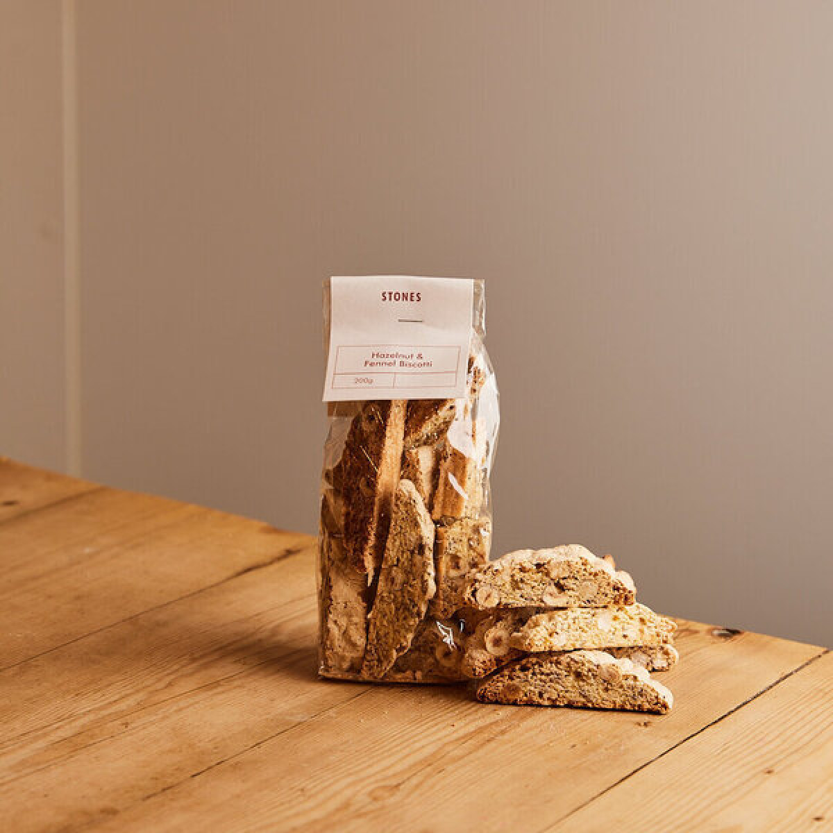 Product picture for Hazelnut & Fennel Biscotti