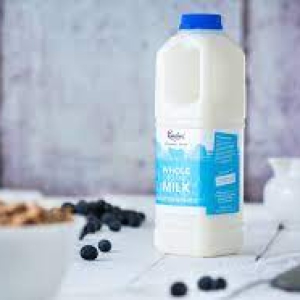 Thumbnail image for Riverford 1 Litre Whole Milk
