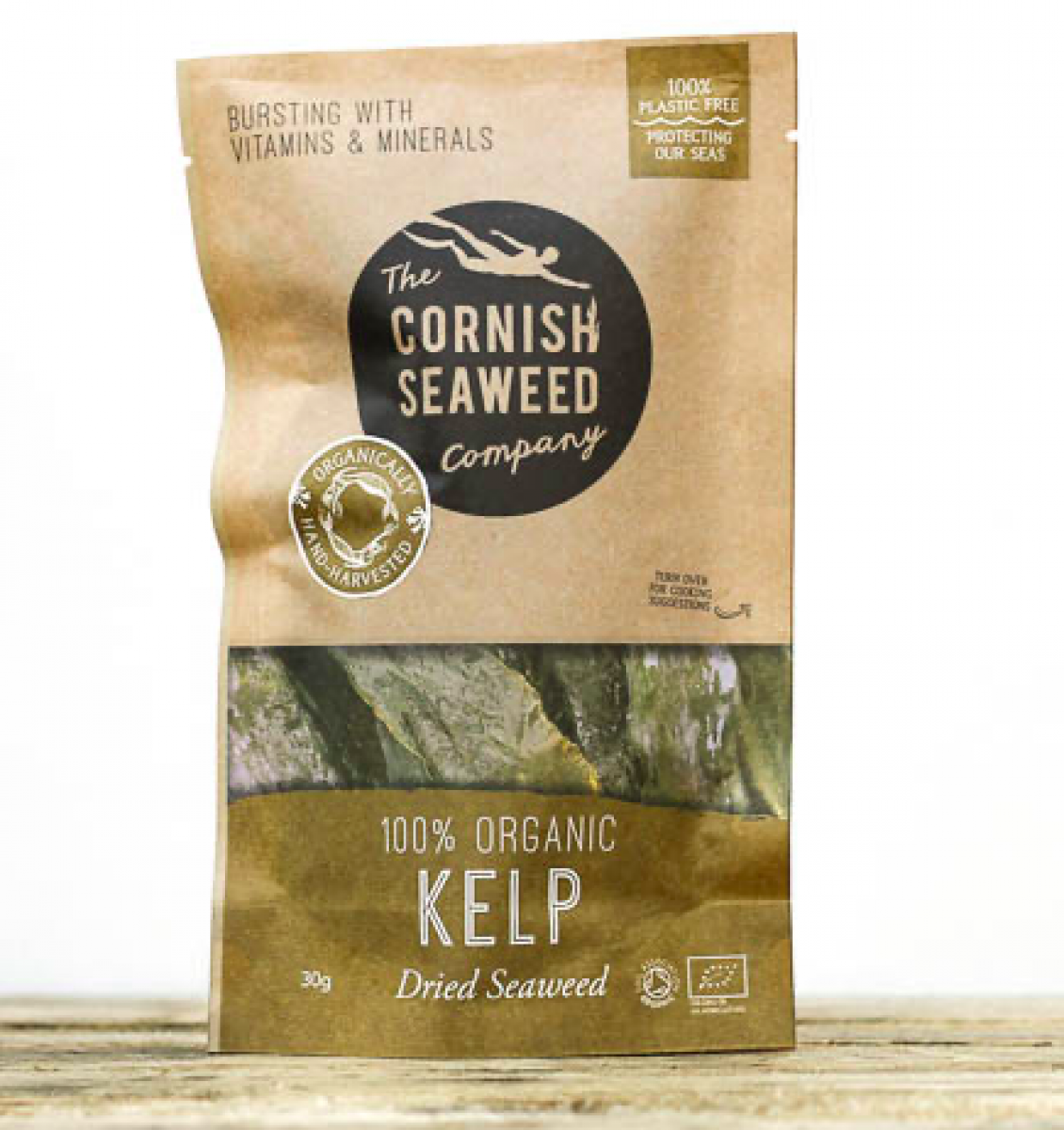Product picture for Dried Organic Kelp Leaves