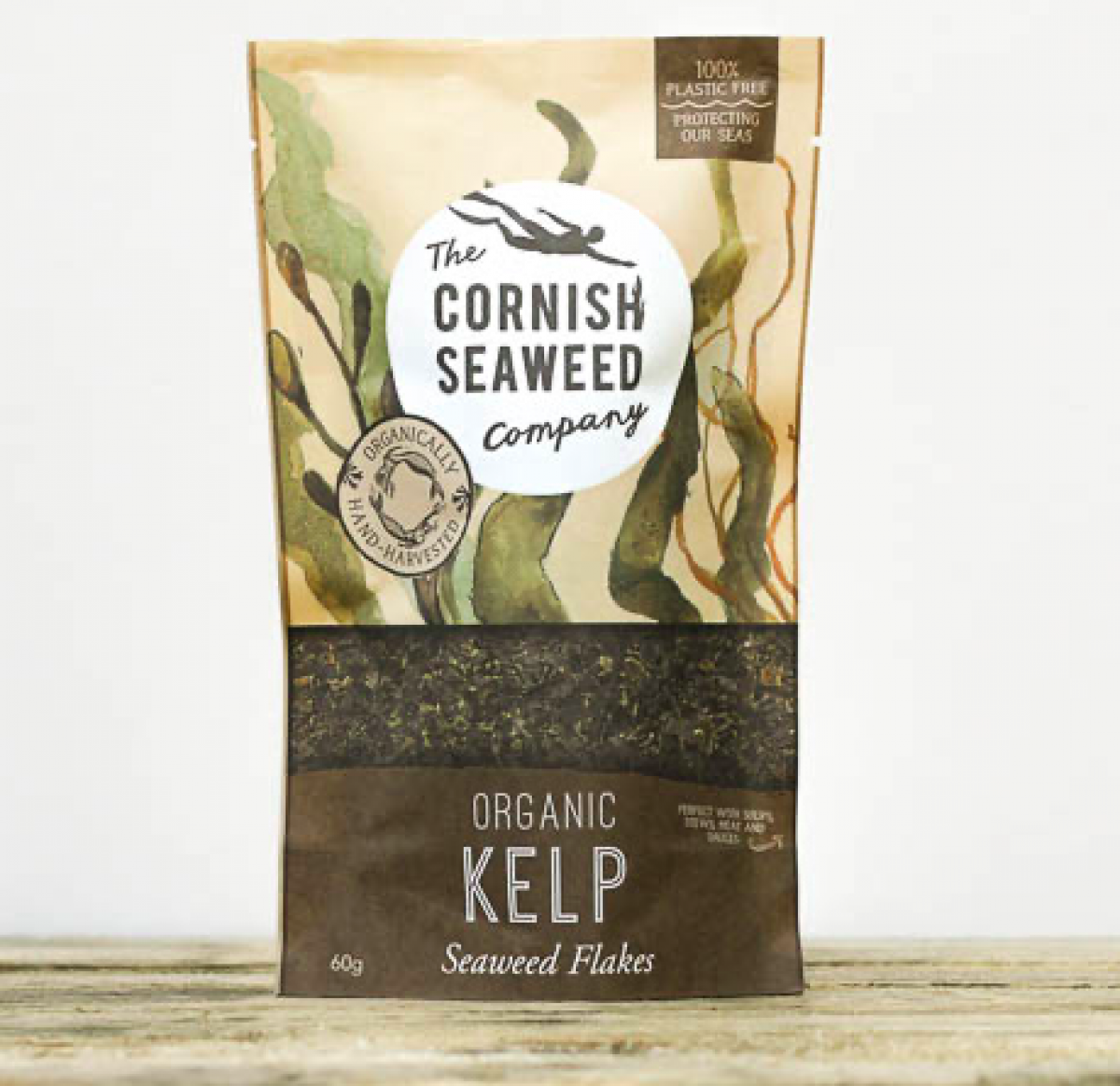 Product picture for Dried Organic Kelp Flakes