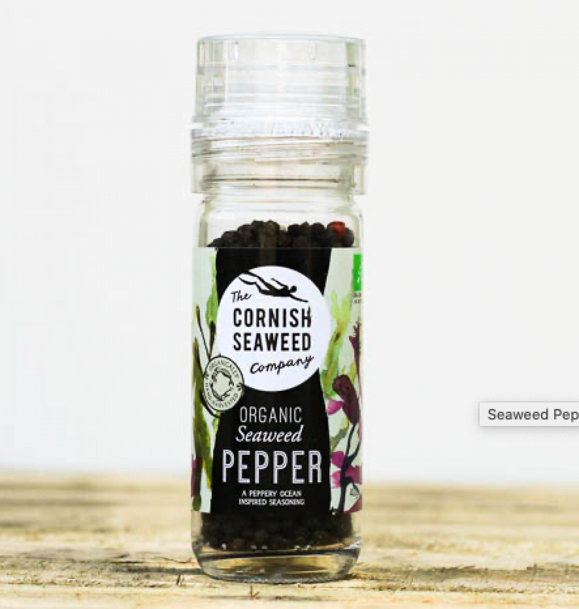 Product picture for Organic Seaweed and Pepper Grinder