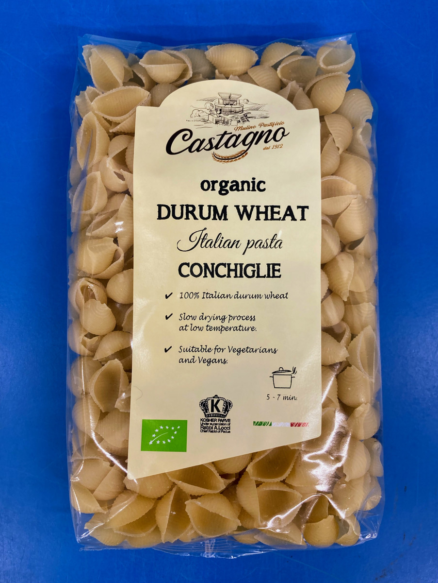 Product picture for Conchiglie pasta (small shells) - white durum wheat