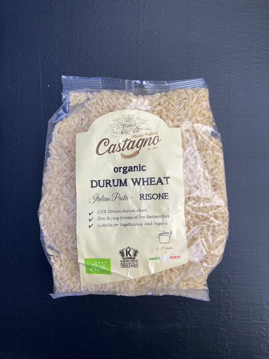 Product picture for Risone pasta - white durum wheat A.K.A Orzo