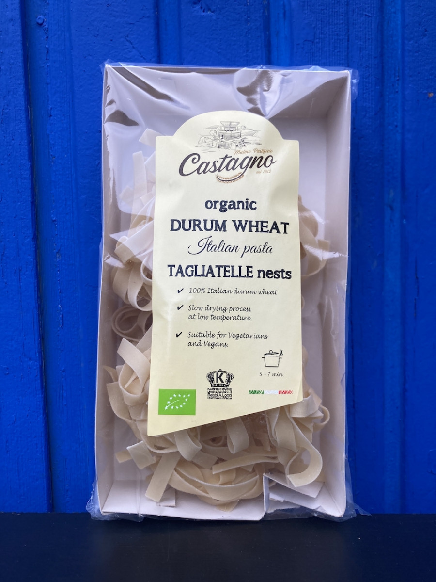 Product picture for Tagliatelle pasta - white durum wheat