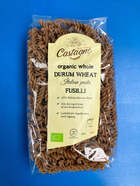 Thumbnail image for Fusilli pasta - whole durum wheat