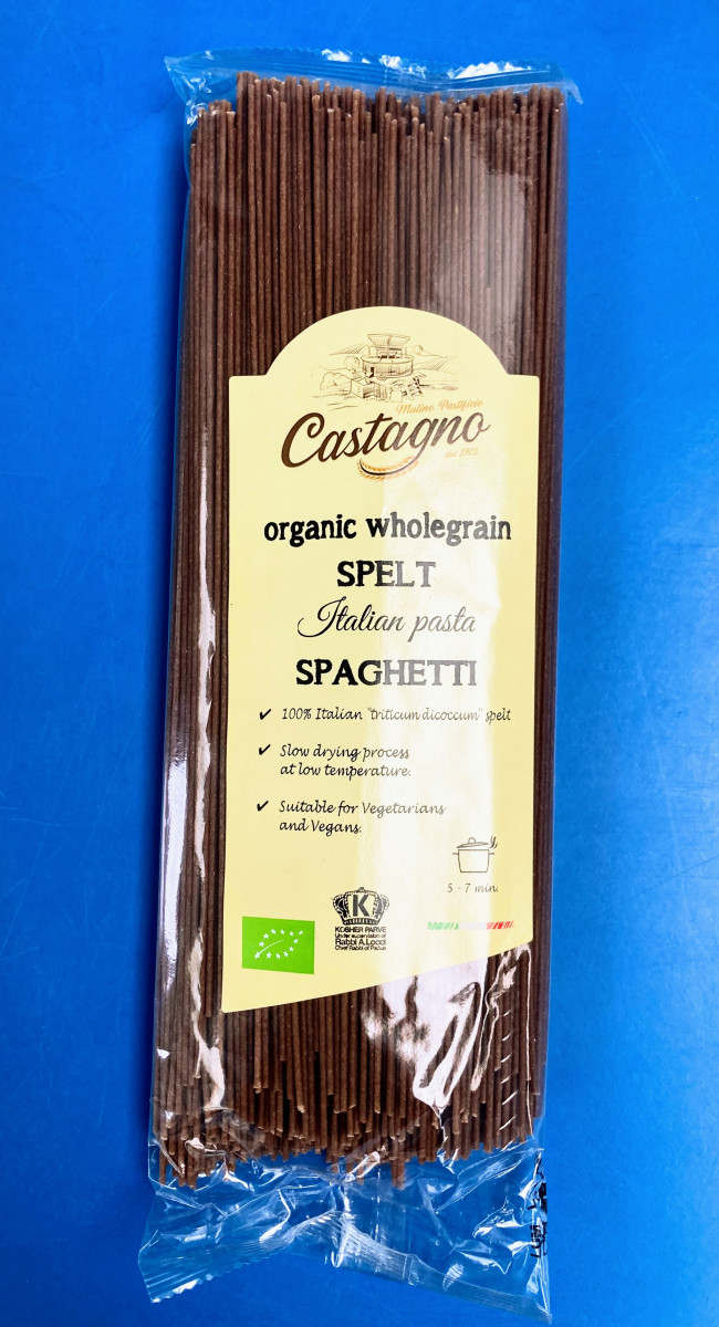 Product picture for Spaghetti pasta - wholegrain spelt