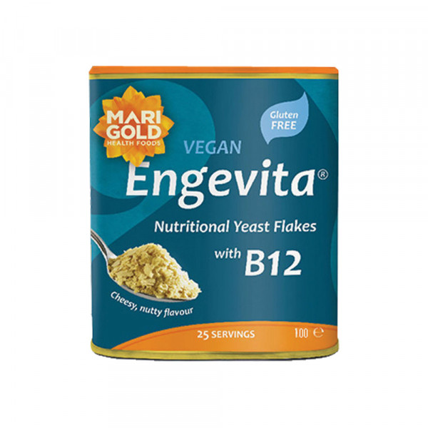 Thumbnail image for Engevita Nutritional Yeast Flakes with B12 (Blue)