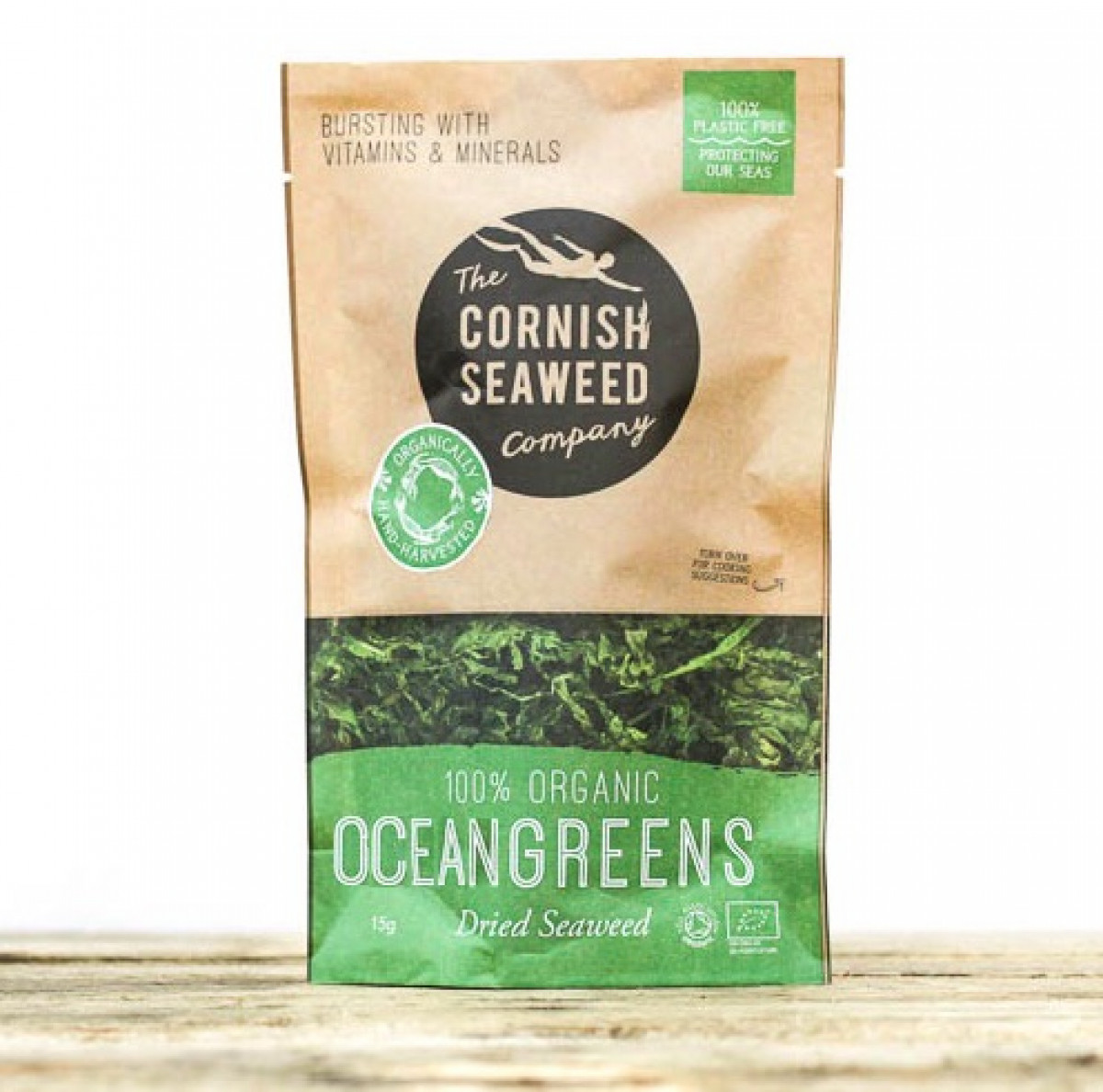 Product picture for Dried Organic Sea Greens Leaves