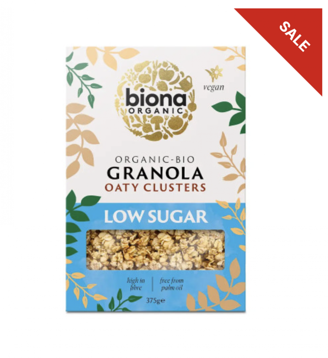 Product picture for Granola Oaty Clusters - Low Sugar (Org) - PROMO 15% Off