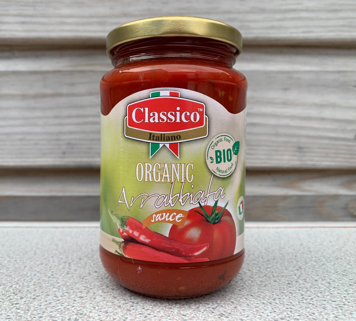 Product picture for Organic Arrabiata sauce