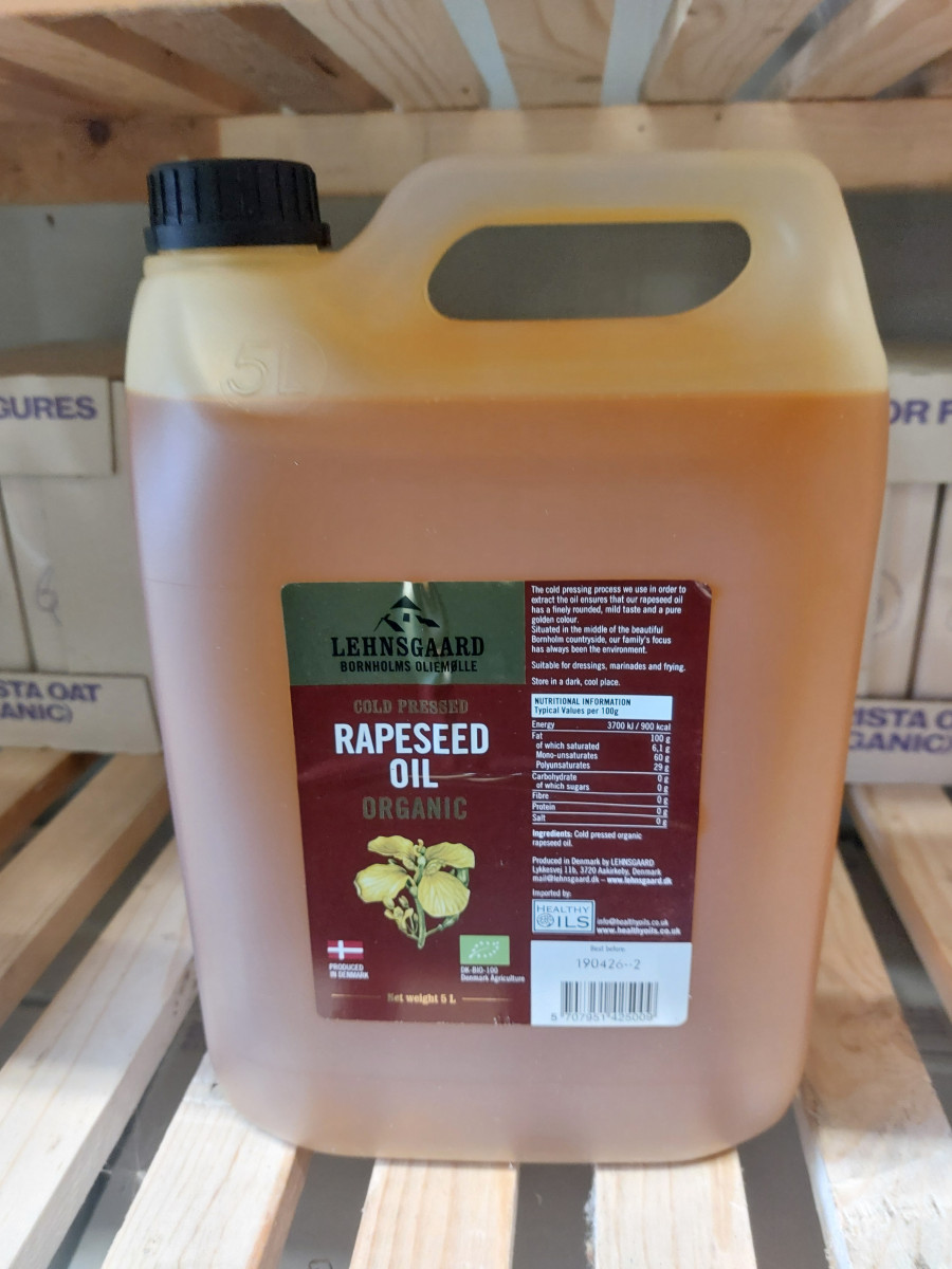 Product picture for Organic Rapeseed Oil 5l