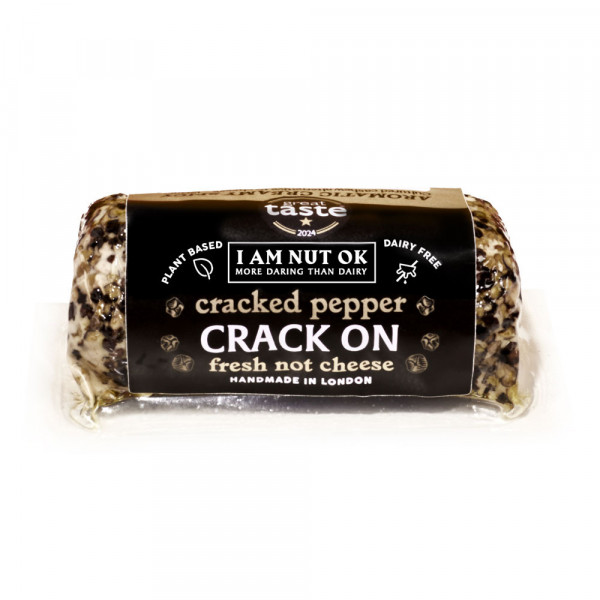 Thumbnail image for I AM NUT OK Crack On Vegan Black Pepper Cheese Log (6 * 120g)